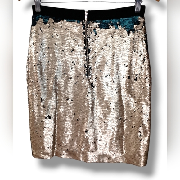 Mark Reversible Sequin Pencil Skirt ✨ XS - Picture 3 of 5